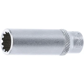 BGS 10160 | Socket, Gear Lock, deep | 6.3 mm (1/4") Drive | 10 mm
