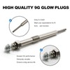 CADUFUELLY 8 Pcs Diesel Glow Plugs Replacement for Duramax Chevy