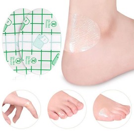 [PK] Waterproof Transparent Heel Stickers (10-Pack) - Blister Prevention & Multi-purpose (Special Offer) 10 PCS 11ea