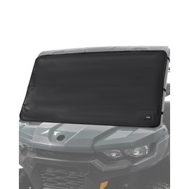 StarknightMT UTV Windshield Snow Cover Compatible with Can-Am Defender 2016-2025 and Polaris Ranger XP 1000 2017-2025 (Not RZR), Waterproof Transport Windshield Protector for Ice and Snow