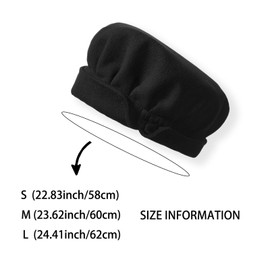 Medieval Costume Accessory Hat Renaissance Tudor Flat Caps Cosplay Party Beret for the Middle Ages