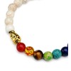Achat Perlen 7 Chakras Energie Stein Armband Yoga Healing Balance