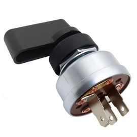 Switch Includes Handle Compatible with Miller Welder Starter Ignition Switch - 4 Terminal 4 Position Replace for 176606 217680 207110 207073