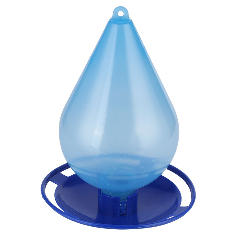 Hanging Transparent Plastic Hummingbird Feeder Outdoor Bird Feeding Device for