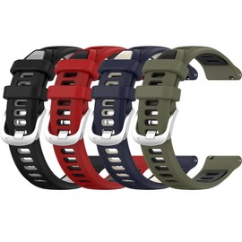 Chofit Replacement Sport Strap Compatible with RUXINGX G53/HaSaKei G53/Sanorum G53 Watch Bands for Women&Men Breathable Silicone AdjustableWristbands