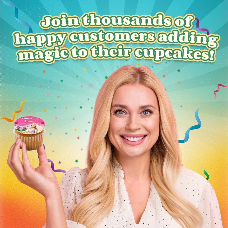 Custom Cupcake Topper: Create Your Special Event with Custom Edible