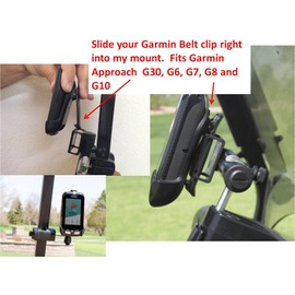 Caddie Buddy Golf Cart Mount for Garmin G6 G7 G8 G30 and G10