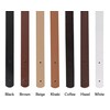 besbomig Pack of 2 Bag Handle PU Bag Strap with