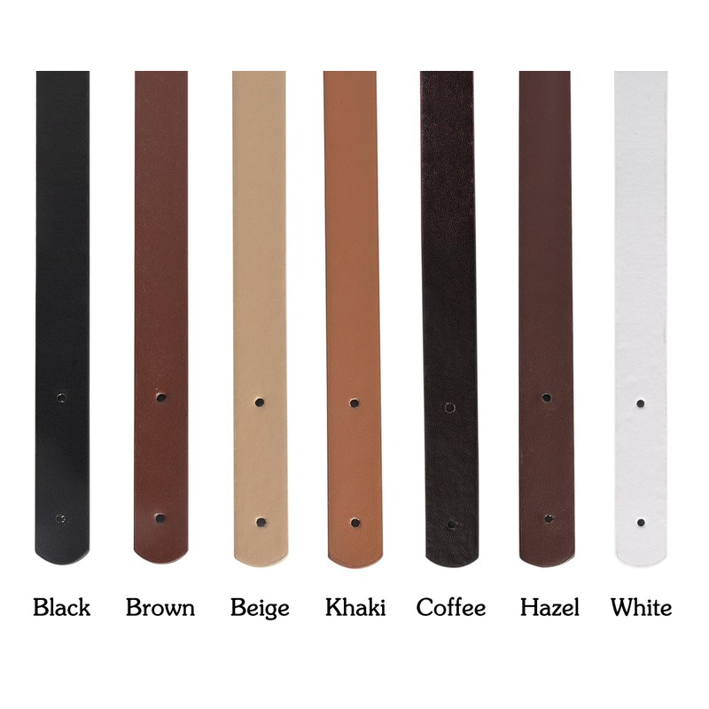 besbomig Pack of 2 Bag Handle PU Bag Strap with