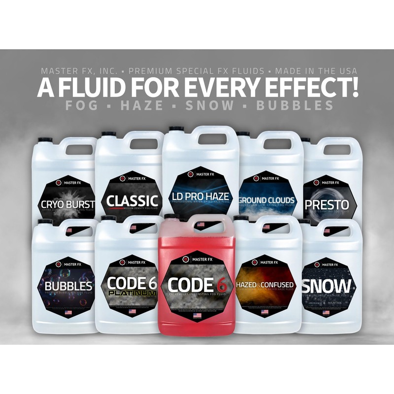 Cryo Burst - Extra Quick Dissipating Water-Based Fog Fluid -