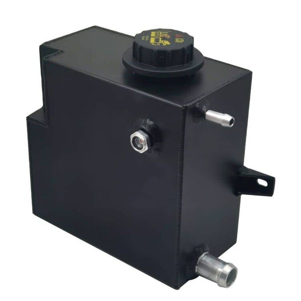 HCHCSPEED Aluminum Coolant Reservoir Overflow Expansion Tank with Cap Compatible