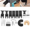 15pcs Universal Oscillating Saw Blades Multifunctional High Carbon Steel Cutting