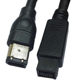 Firewire Cable, Firewire 800/400 Cable 9 Pin Male to 6 Pin Male for IEEE1394 Devices (4.5M)
