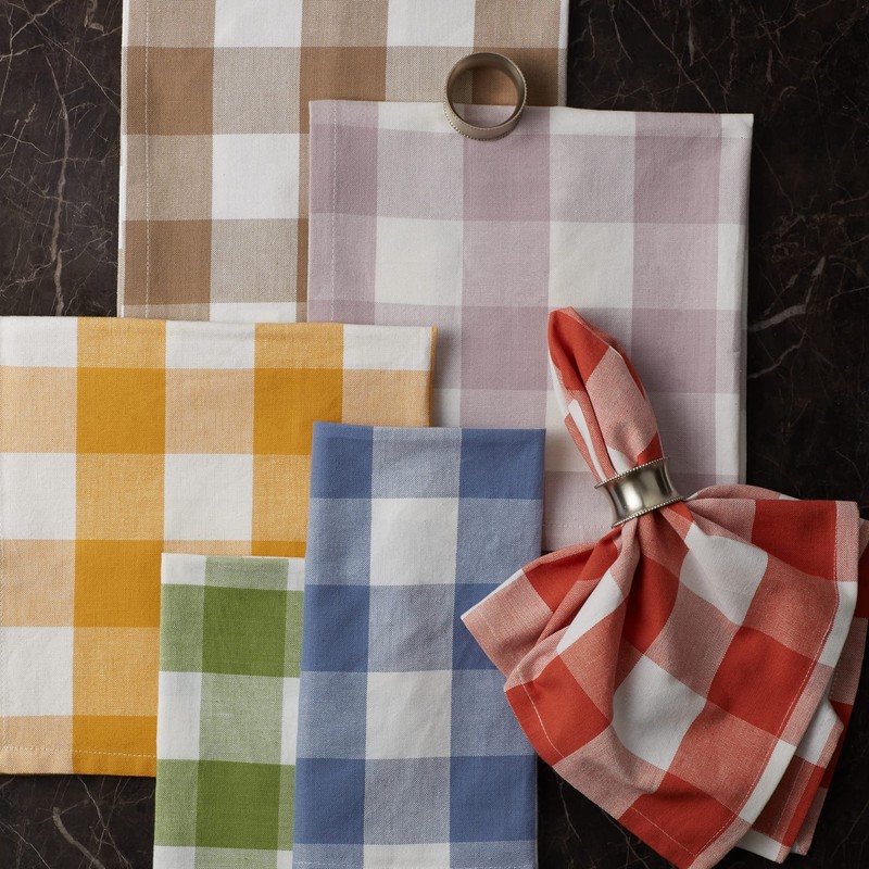 DII Classic Tabletop, Cotton, Stonewash Blue, Napkin Set, 20x20
