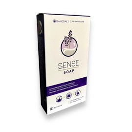SENSE Soap. By Gano Exel Sensitive Skin and is Enriched with Ganoderma lucidum, Vitamin E and other Minerals that Revitalize the entire Body. 2 x100g (3.52oz)