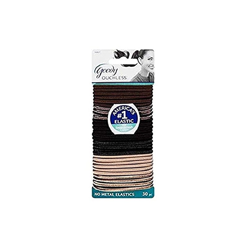 GOODY WoMens Ouchless Braided Elastics, Starry Night, 30 Count