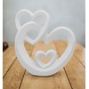 Harmonious heart for decoration - modern decorative heart made of