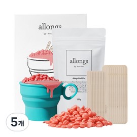 Allong Self Hard Waxing Kit, 5 Pieces / 알롱 셀프 하드 왁싱 키트, 5개