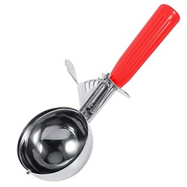 TOPINCN Duradero Cuchara Helado de Acero Inoxidable de Grado Alimenticio, Cuerpo Pequeño Y Ligero, Gran Cuchara para Helado, Puré de Patatas, Frutas, Masa para Galletas, Tamaños Diferentes(5.2CM)