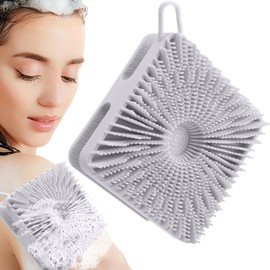 Scalp Massager - Body Scalp Massager 2 in 1 - Double-Sided Scalp Wash Scrubbers Exfoliator, Shower Body Brush for Effective Showering Exfoliation