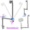 Universal Umbrella Holder Mount, Adjustable Clamp Bracket for Beach Chair,