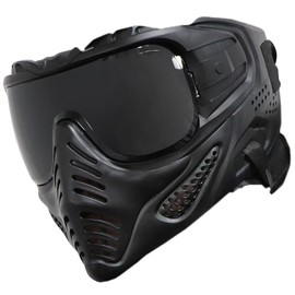 STORM FOCUS Tactical Paintball Full Face Black Airsoft Goggles Anti Fog Mask - Can be Used for Skiing, Motorcycle Riding, Snow Mountain Crawling, Engineering Operations(Black/Grey Lens)