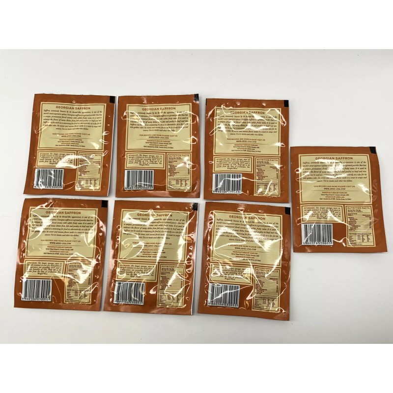 khomli 7 each Georgian Saffron spice .25 oz Khomli Natural