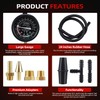 8MILELAKE Fuel Pump and Vacuum Tester Gauge Leak Carburetor Pressure