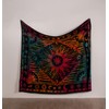 THE ART BOX Rainbow Hippie Mandala Sun Moon Burning Sun