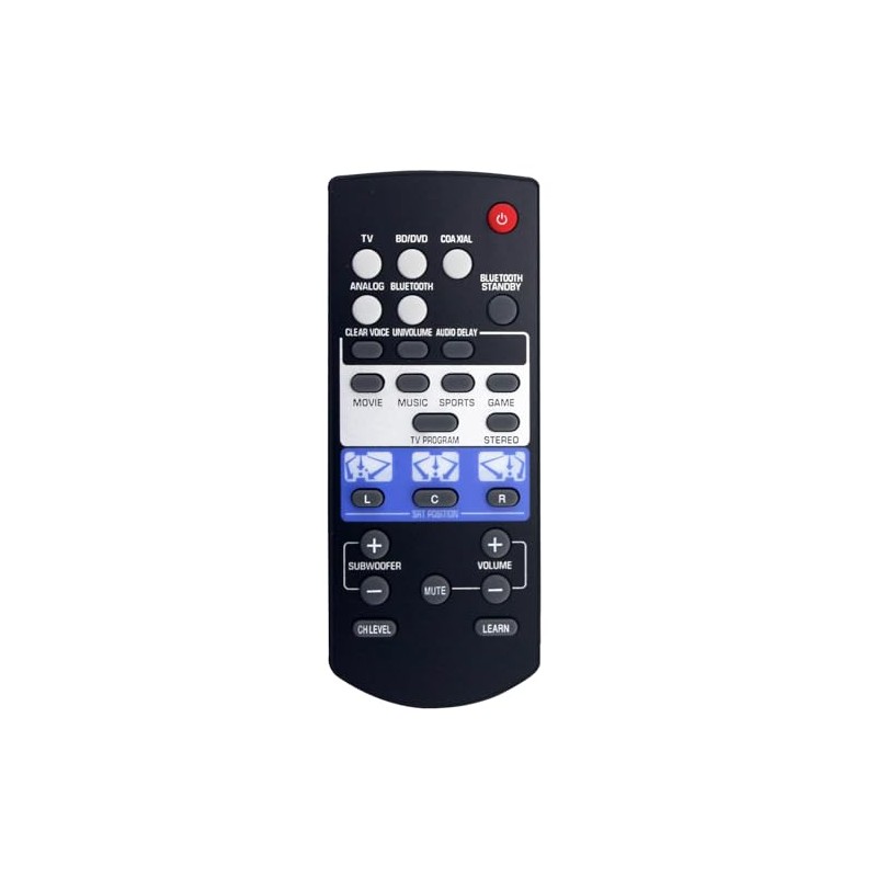 FSR82 ZK77690 Remote Control Replacement for Yamaha TV Surround System