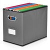 Umtiti A4-Size File Organizer Box（Folders not included. File Folder Storage,