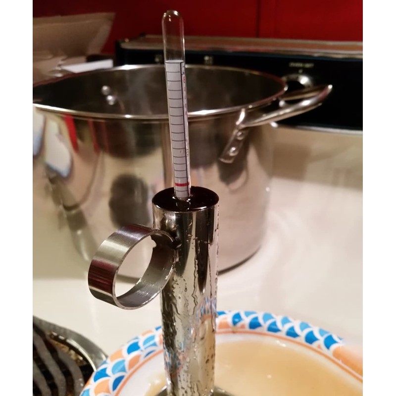 CIMALAB Maple Syrup Hydrometer Test Cup Kit, Hydrometer for Maple