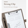 Mymazn A4 Clipboard Folder Conference Folder, Faux Leather Clipboard with