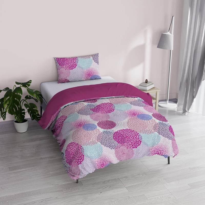 Italian Bed Linen Fantasy Duvet Cover (Made in Italy), soffioni,