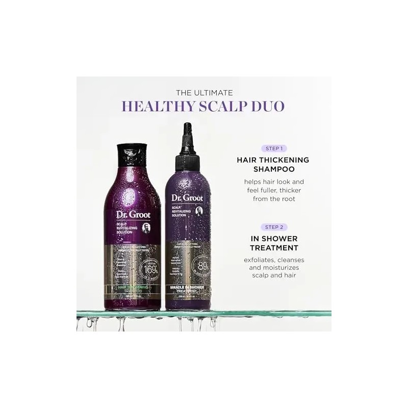 Dr. Groot Shampoo Engrosador Coreano Con Bio
