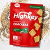 HighKey Low Carb Everything Crackers - Keto Cheese Crackers, 2.0oz