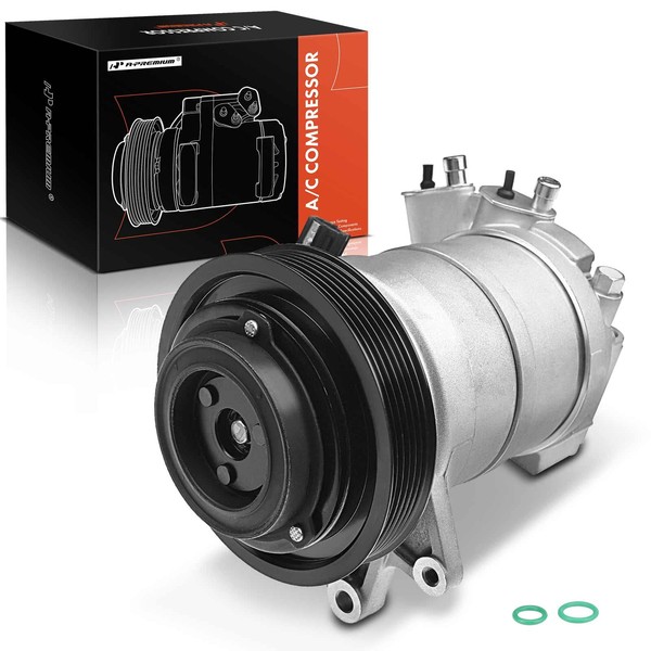 A-Premium Air Conditioner AC Compressor with Clutch Compatible with Nissan Altima 2002-2006 3.5L, Maxima 2003-2008 3.5L