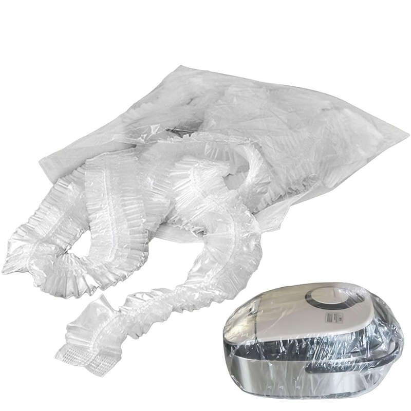 Pack of 10 Dust Covers for Kitchen Appliances, Transparent Elastic