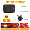 SUPAREE Wireless Magnetic Trailer Tail Lights Kit, LED Rechargeable Tow