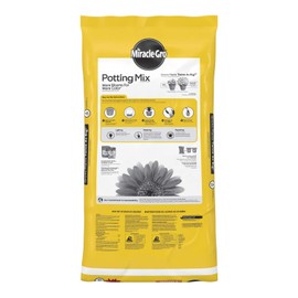 Miracle-Gro Potting Mix, For Container Plants, Flowers, Vegetables, Shrubs, Annuals, Perennials, Feeds up to 6 Months, 2 cu. ft., 2-Pack