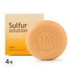 Roakos sulful solution sulfur soap, 4 packs, 100g / 로아코스 sulful solution 유황비누, 4개입, 100g