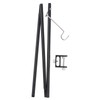 Alomejor Folding Camping Lamp Pole Aluminium Alloy Camping Lantern Stand