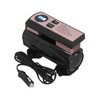 Portable Auto Air Pump Compressor Tire Inflating Tool with 3