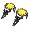 Motocycle Fog Light Guard Protective Cover LED Lamp Protector Fit