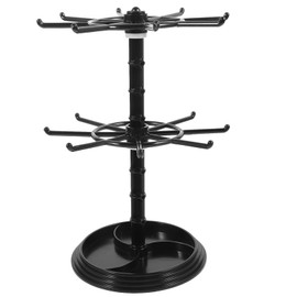 Cabilock Rotating Jewelry Display Stand, Necklace Holder Jewelry Tree Hanger Rack Keychain Rotating Organizer for Bracelets, Necklaces, Earrings, Rings