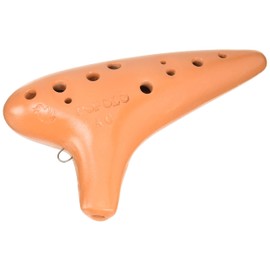Popolo S-AC Ocarina (Alto C), terracotta