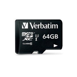 Verbatim microSDXC UHS-I 64GB Class 10 incl USB Card Reader