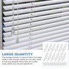 YYwenting 12 Pcs Clear Cord Cleat Blind Cord Holder Blind