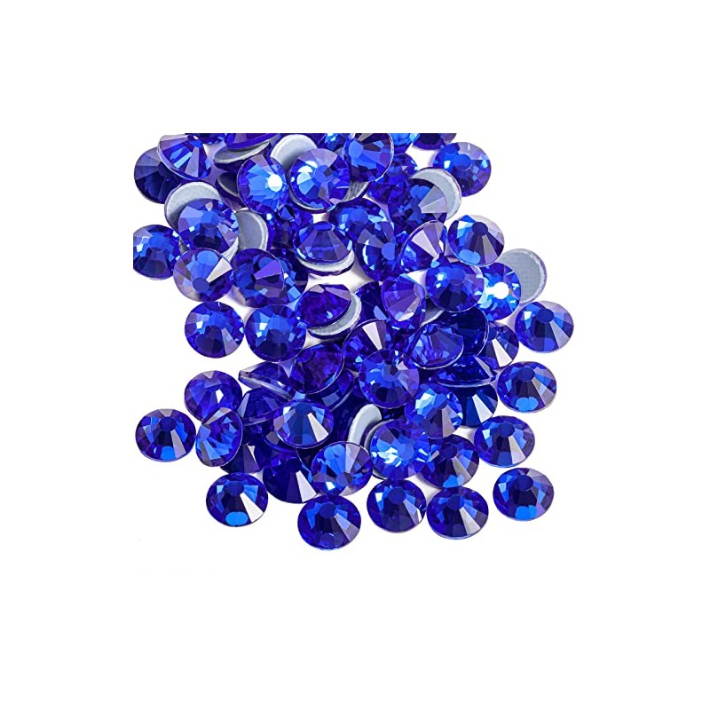 Beadsland Hotfix Rhinestones, 1440pcs Flatback Crystal Rhinestones for Crafts Clothes