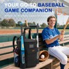 Baseball Bucket Backpack for 6 Gallon Bucket, Durable Softball Coaches